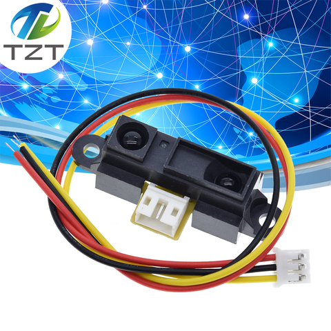 TZT GP2Y0A21YK0F GP2Y0A21 infrarrojos Sensor de proximidad IR analógico Sensor de distancia VE713 10-80 cm infrarrojos sensor de distancia para arduino ► Foto 1/6