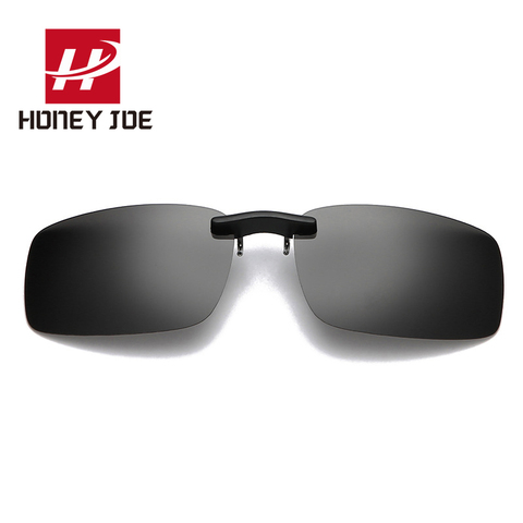 Clásicas polarizadas Clip en gafas de sol de conducción de los hombres las mujeres Día de la visión nocturna de la lente para la miopía de gafas ► Foto 1/6