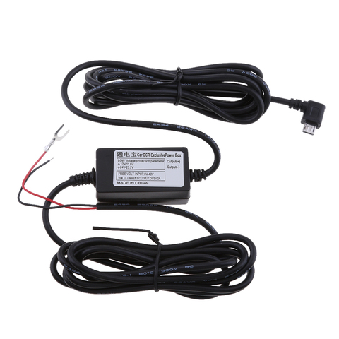 Cable duro cableado oculto 5V 2.1A cargador Mini USB de coche adaptador de fuente de alimentación convertidor inversor DC 12V a DC 5V (Mini USB) ► Foto 1/6