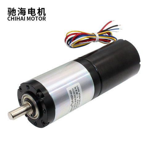 Chihai Motor CHP-42GP-BL4260 42mm 24V DC 12V de gran potencia Dc sin escobillas de engranajes planetarios Motor reductor para electrodomésticos ► Foto 1/6