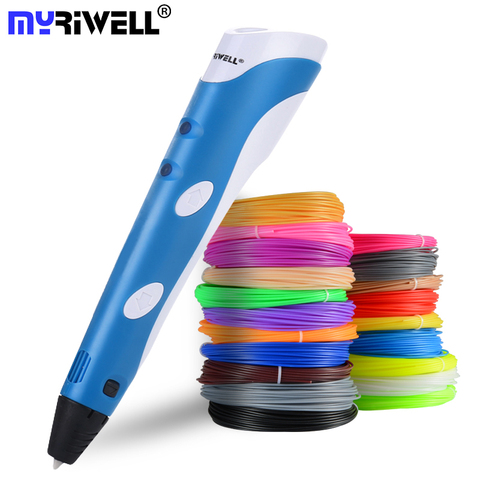 Myriwell-Bolígrafo 3D con filamento ABS de 1,75mm, juguete creativo, regalo de cumpleaños, dibujo de diseño para niños ► Foto 1/6