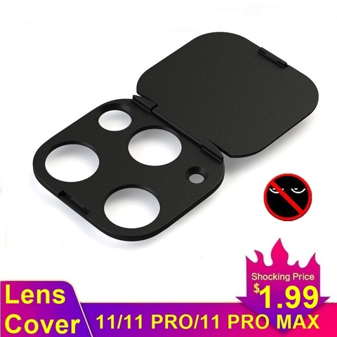 Tongdaytech-Protector de lente de cámara trasera para teléfono móvil, pegatina protectora de privacidad de plástico para iPhone 11 Pro Max ► Foto 1/6