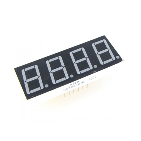 10 unids/lote tubo digital pantalla led 4Bit cátodo común/ánodo 0,28, 0,36, 0,4, 0,56 pulgadas 7 segmento para arduino pantalla led ► Foto 1/3