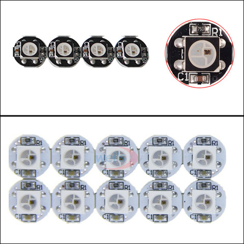 LED Chips RGB WS2811 WS2812B direccionable individualmente Digital LED Chips 2812B IC RGB SMD completa color de sueño DC5V ► Foto 1/6