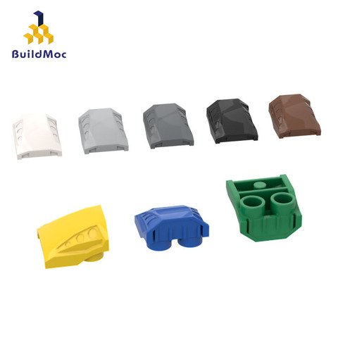 BuildMOC Compatible reúne las partículas 44675 2x2 curvado decoración de piezas de bloques de construcción de bricolaje LOGO regalo educativo Juguetes ► Foto 1/1