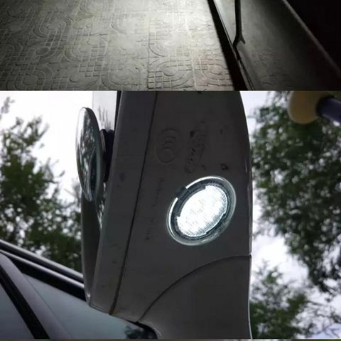 Luz LED para espejo lateral de coche, iluminación para Ford Edge, Fusion, Flex, Explorer, Mondeo, Taurus, F-150, envío, 2 uds., novedad de 2022 ► Foto 1/5