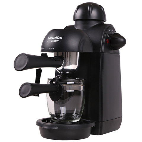 Crm2008-máquina de café hogareña de acero inoxidable semiautomática, estilo italiano ► Foto 1/6