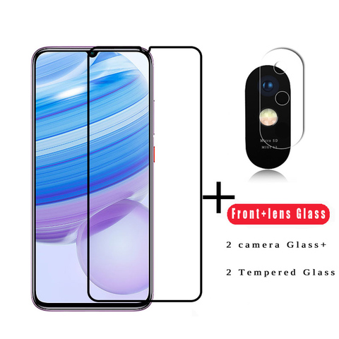 Protector de pantalla de cámara 4 en 1 para Xiaomi Redmi 9 9A 9C Note 9s 8T 8A 7a, vidrio templado para Xiaomi Redmi 9A ► Foto 1/6