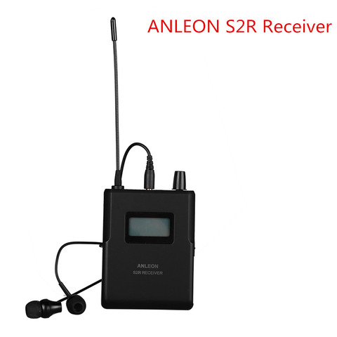 Receptor para ANLEON S2R, sistema de monitorización inalámbrica intrauditiva estéreo, monitorización IEM UHF ► Foto 1/4