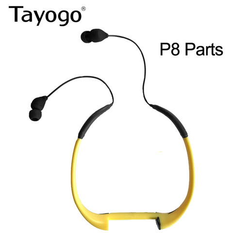 Tayogo Reproductor de MP3 impermeable para nadar + auriculares Bluetooth  para correr | Auriculares subacuáticos IPX8, reproductor de música de 8 GB