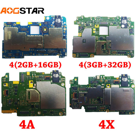 Aogstar-Panel electrónico móvil, placa base desbloqueado con Chips, Cable flexible para Xiaomi RedMi Hongmi 4 4A 4X ► Foto 1/2