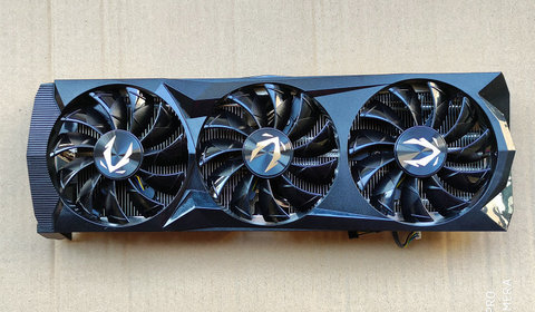 ZOTAC-enfriador de tarjeta de vídeo gráfica para videojuegos, Geforce RTX2080ti, AMPED, 11GB ► Foto 1/5