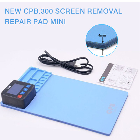 DIYFIX-almohadilla de calefacción Universal CPB Mini, 110V/220V, separador de pantalla LCD para iPad, iPhone y Samsung, herramienta profesional de reparación, estera ► Foto 1/6