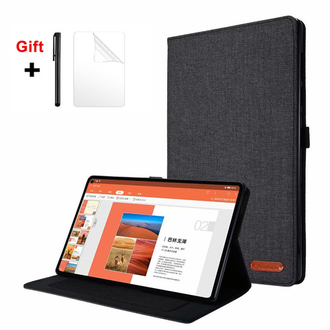 Funda vaquera para Lenovo Tab M10 FHD Plus TB-X606F, Funda interior de TPU suave para TB-X606X, incluye bolígrafo de película, 2022 ► Foto 1/6