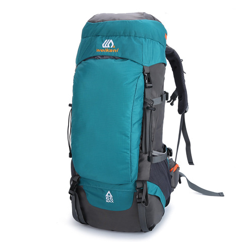 BOWTAC-mochila de viaje para hombre y mujer, bolsa de viaje impermeable, resistente al desgaste, transpirable, para exteriores, senderismo, Camping, gran capacidad ► Foto 1/6