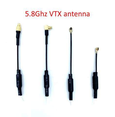 10 Uds Pigtail 5,8G 5cm transmisor de Video vtx ipex antena u fl Puerto Micro Mini Dron de carreras con visión en primera persona recambios de cuadrirrotor RC ► Foto 1/6