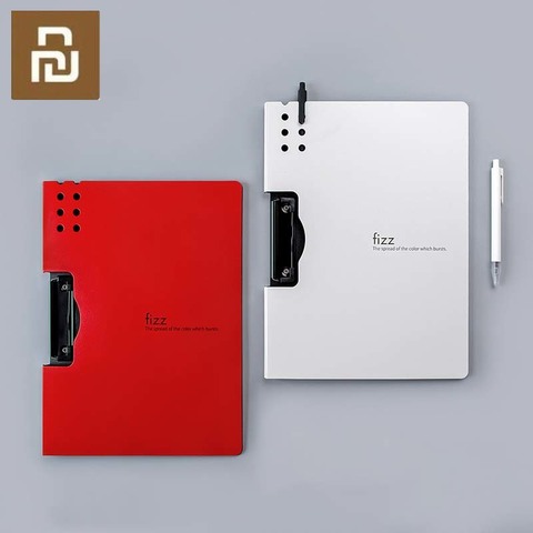 Xiaomi-carpeta Horizontal Fizz A4, almohadilla portátil con textura mate, bandeja de pluma portátil, maletín grueso, suministros escolares y de oficina, novedad ► Foto 1/6