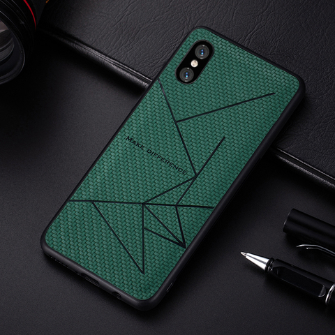 Funda de silicona a rayas para Xiaomi Mi 6X, A2, 8, Explorer, Play Pro, Funda de cuero para Xiaomi Redmi Note 6 Pro ► Foto 1/6