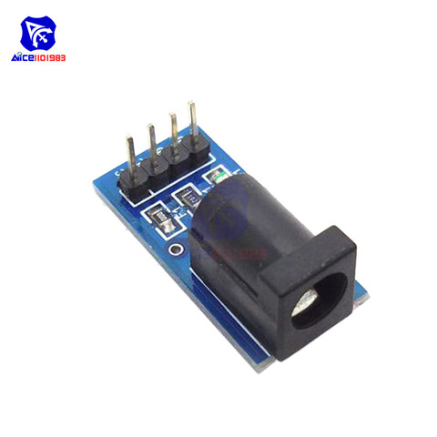 Diymore 5,5x2,1mm adaptador de corriente DC Módulo de placa PCB LED indicador ► Foto 1/6
