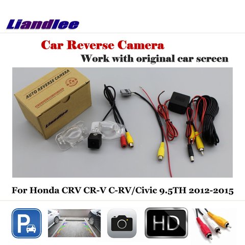 Cámara de marcha atrás para coche, accesorios para automóvil, Honda CRV CR-V C-RV/Civic 9,5, 2012, 2013, 2014, 2015 ► Foto 1/6