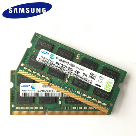 SAMSUNG 4GB 2Rx8 PC3 12800 DDR3 1600Mhz 4gb memoria del ordenador portátil Notebook para SODIMM RAM segundo chipset ► Foto 1/5