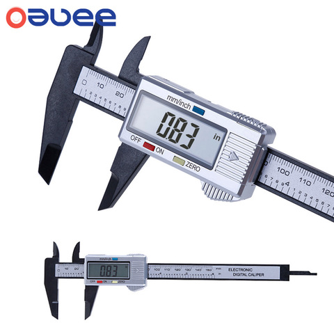 Calibrador Digital electrónico de 150mm y 100mm, calibrador Vernier de 6 pulgadas, herramienta de medición de micrómetro, regla Digital con batería ► Foto 1/6