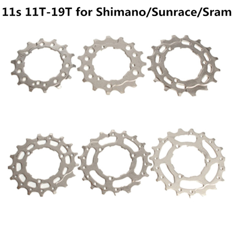 Bicicleta de Montaña de alta calidad Cassette volante piñón engranaje 11 velocidad MTB 11T 12T 13T 14T 15T 16T 17T 19T encaja SHIMANO SRAM Sunrace ► Foto 1/6