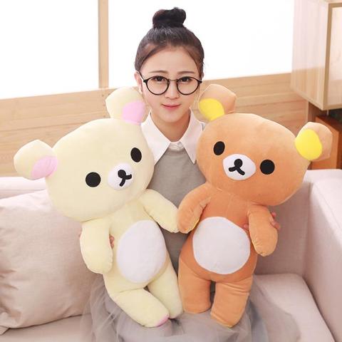 Rilakkuma-muñeco de peluche de personaje de caricaturas de peluche, muñeco para chico, oso de peluche, Animal de peluche, regalo de cumpleaños para novia ► Foto 1/6