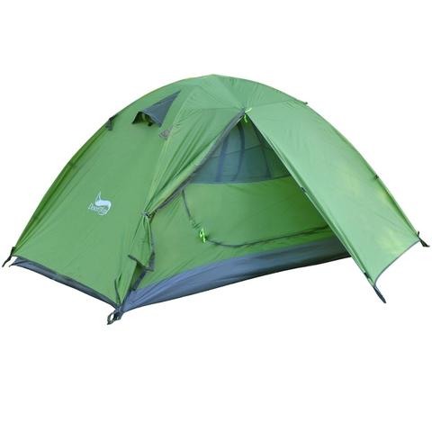 Tienda de campaña impermeable para 2 personas, para mochileros, senderismo, Camping, playa, viajes, al aire libre, 3 estaciones ► Foto 1/6