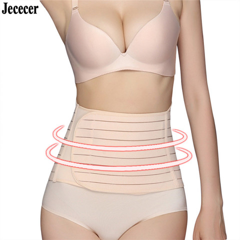 Faja de cintura de entrenamiento posparto para mujer, Control de barriga, cubierta del vientre, modelado, corsé con correas, faja adelgazante, ropa interior ► Foto 1/6