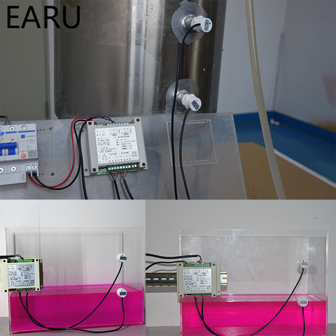 Detector inteligente de nivel de líquido y aceite de AC100V-220V, módulo de Sensor sin contacto, controlador de Control automático, herramienta de bricolaje para bomba ► Foto 1/6