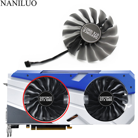 Ventilador GTX1080 GTX1080Ti GPU de 95MM, Enfriador de tarjeta para Palit GTX 100 1080Ti GameRock, reemplazo de tarjetas, 1080mm ► Foto 1/5