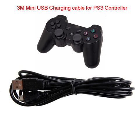 Cable de carga USB para Playstation 3 y PS3, cargador multicontrolador de 3M y 10 pies ► Foto 1/6