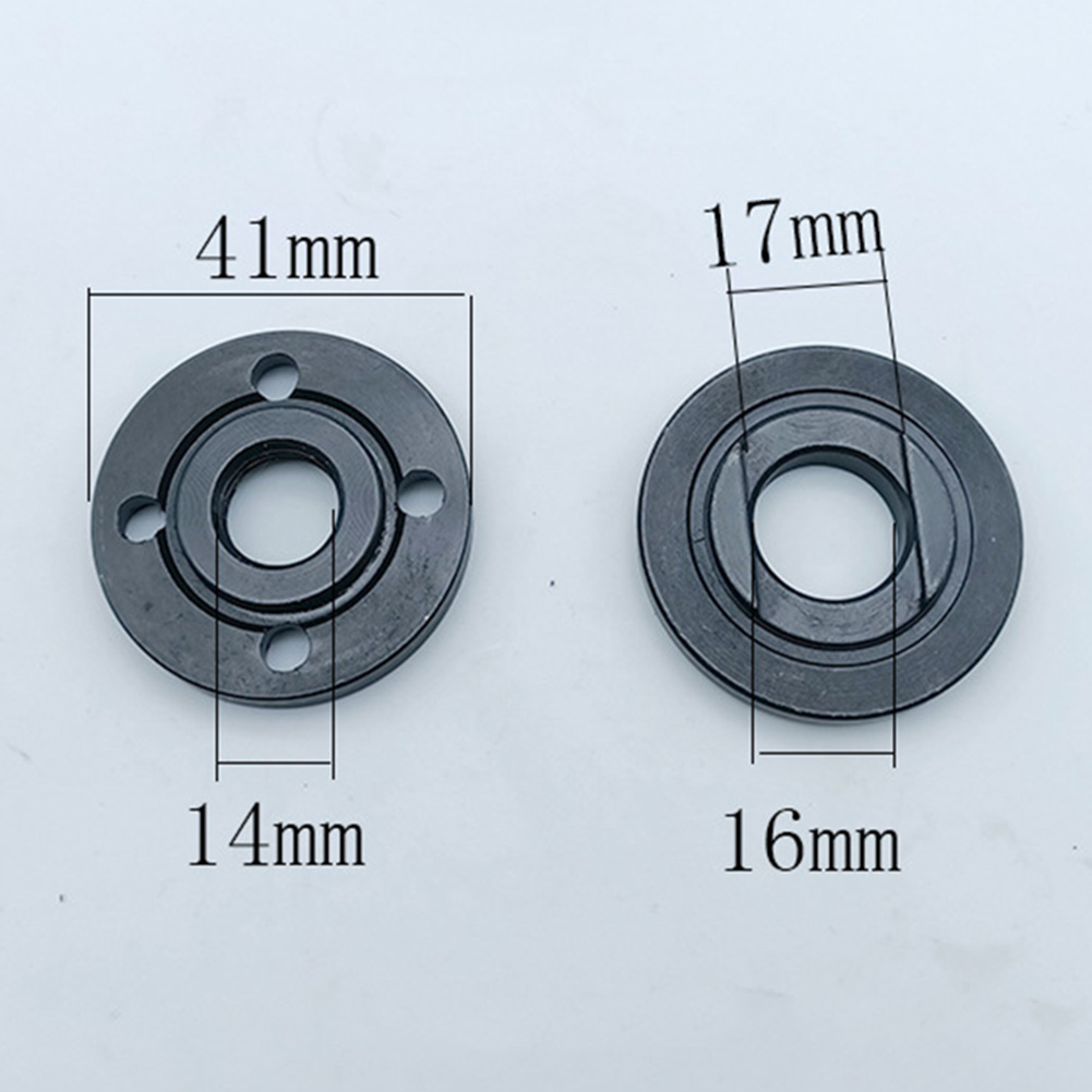 M14 reemplazo de rosca amoladora angular Interior Exterior tuerca con reborde conjunto de herramientas para 14mm rosca de husillo de alta calidad ► Foto 1/4