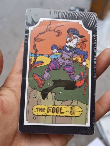 Nuevo Tarot 22 Grand Akana 9 real dioses Anime JoJo es extraño aventura Dio Jotaro Kujo Joseph Bruno Bucciarati de Metal caja ► Foto 1/4