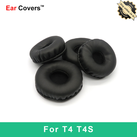Bluedio-almohadillas para los oídos T4 T4S, recambio de almohadillas para los oídos, espuma de esponja de cuero PU ► Foto 1/6