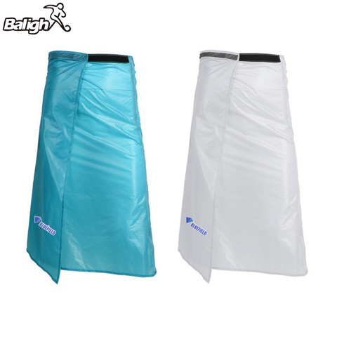 Pantalones ligeros de revestimiento de silicona 15D, ropa de lluvia larga, faldón a prueba de agua, para exteriores, senderismo y Camping ► Foto 1/6