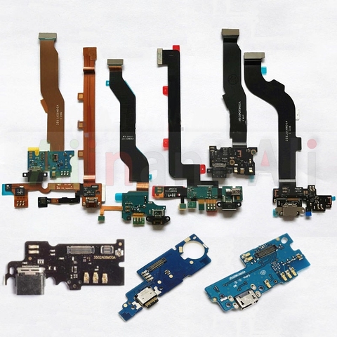 Cargador fecha USB puerto conector de PCB Dock Charging Flex Cable para Xiaomi Mi nota Max mezclar un 1 2 2s 3 A1 A2 A3 Lite ► Foto 1/5