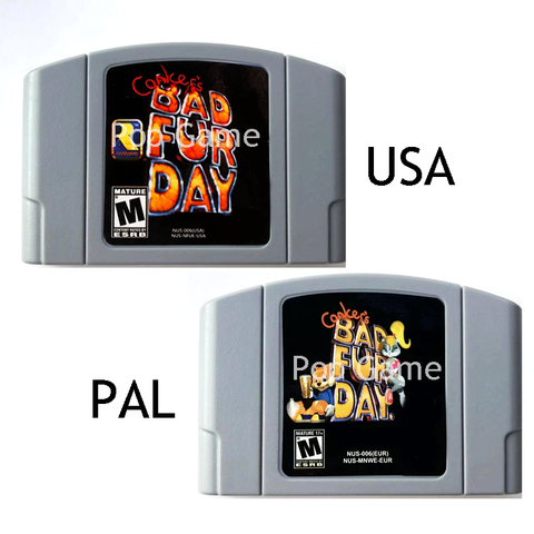 Envío Gratis, Conkers Bad Fur Day USA, Cartucho de versión PAL para consola de videojuegos de 64 bits ► Foto 1/1