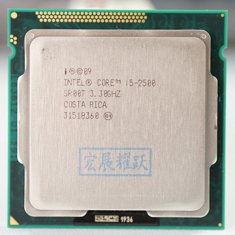 Intel Core i5 i5-2500 2500 Quad-Core CPU LGA 1155 PC ordenador de escritorio CPU 100% trabajar correctamente procesador de escritorio ► Foto 1/2