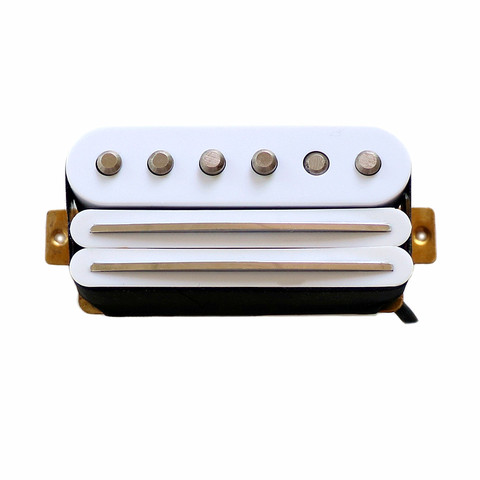 Donlis Multi función combinado 3 bobinas pastilla de guitarra Humbucker en color blanco con división de Salida de cable de guitarra eléctrica pastillas ► Foto 1/6