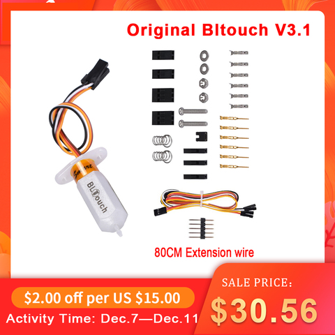 ANTCLABS Original BLTouch V3.1 Sensor de nivelación de cama automático 3D piezas de impresora para CR10 SKR V1.3 PRO para ser impresora 3D kossel Premium ► Foto 1/6