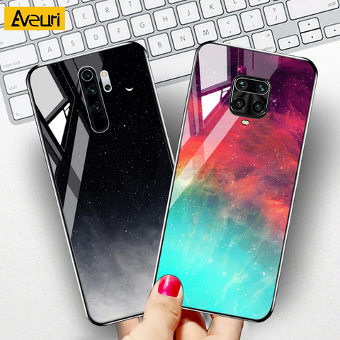 Funda de Teléfono de lujo para Redmi Note 9s 9 Pro Max 5 7 6 8 Pro 8T K30, funda de cristal para Xiaomi Mi 9T A3 10 Lite Note 10 Pro ► Foto 1/6