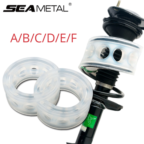 Amortiguadores de coche amortiguadores de resorte de parachoques de goma de protección de goma en la amortiguación de resorte de coche de automóviles amortiguadores de suspensión tipo B ► Foto 1/6