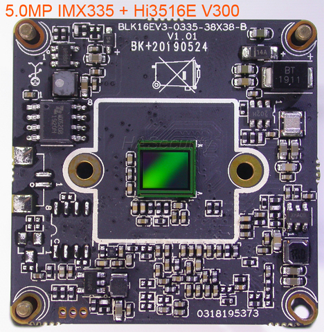 Sensor de imagen SONY STARVIS IMX335 CMOS, 5,0 MP, H.265/H.264, 1/2.8 