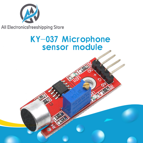 Micrófono de sonido de alta sensibilidad, Sensor de detección, Módulo para arduino AVR PIC KY-037 ► Foto 1/6