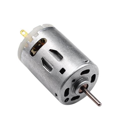 Motor de engranaje de acero inoxidable para dispositivos eléctricos, RS-385 de 12V, de alta velocidad, Micro DC, de Metal cepillado ► Foto 1/5