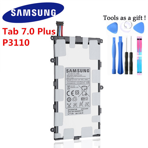 Batería Original de repuesto para SAMSUNG SP4960C3B, 4000mAh, para Galaxy Tab7.0 Plus, P3110, P3100, P6200, P6210 ► Foto 1/4