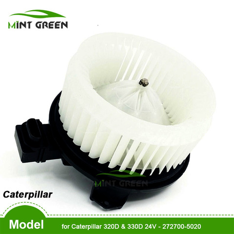 Ventilador de aire acondicionado de CA A/C, Motor de ventilador HVAC para catepilar para CAT 320D, 330D, Komatsu PC800, 272700-5020, M676056, 272700 ► Foto 1/3