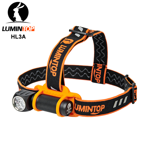 Lumintop-minilinterna HL3A 18650, giro de 90 grados, 2800 lúmenes, firmware Anduril, con herramienta trasera magnética ► Foto 1/6